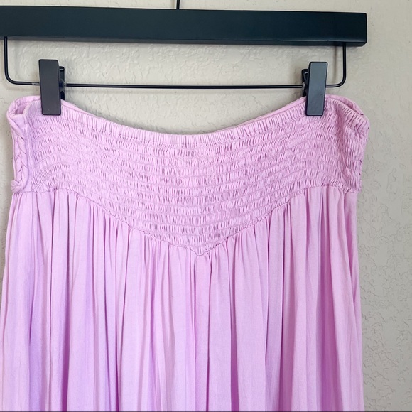 MATERNITY FILLYBOO Boho “Zippora” Embroidered Maxi Strapless Dress - Picture 8 of 13